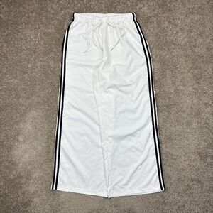 Baggy Wide Leg Striped 12" Leg Opening Track Pants Small